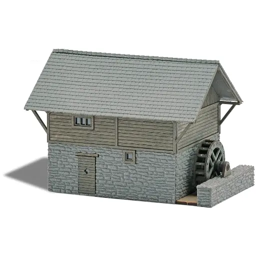 [BU1958] Moulin à eau - Busch 1958 - HO 1/87 - 123 x 80 x 84 mm