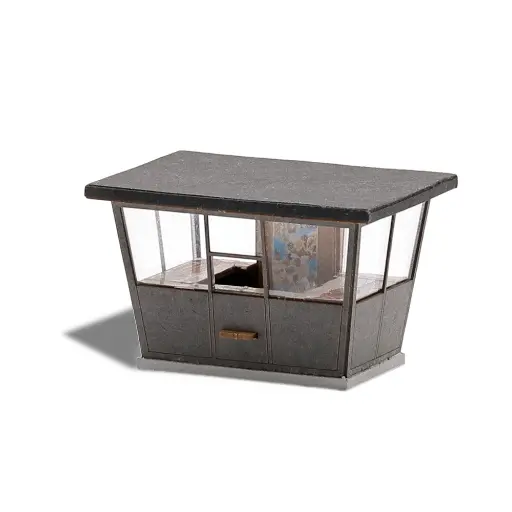 [BU1378] Kiosque de plate-forme - Busch 1378 - HO 1/87 - 49 x 35 x 30 mm