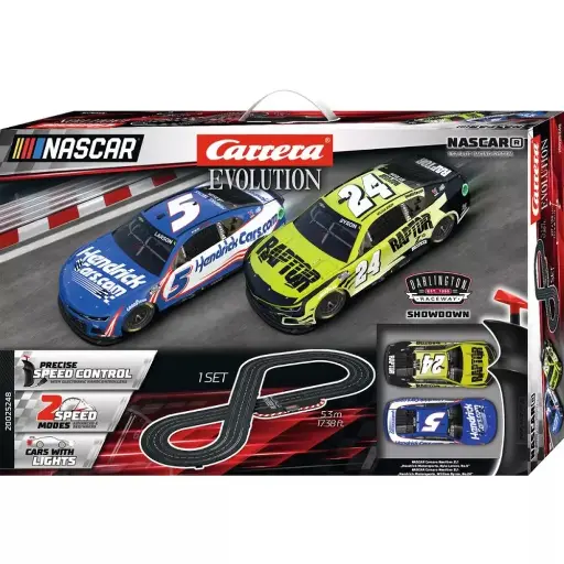 [CA25248] Coffret NASCAR - Carrera Evolution 25248 - 1/24 / I 1/32 - Analogique