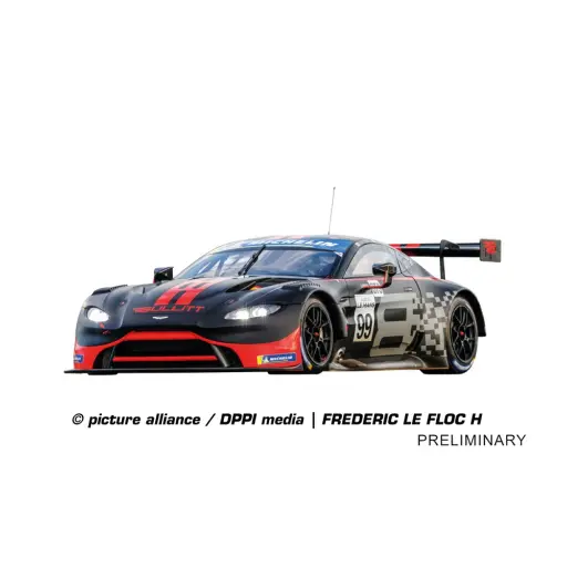 [CA27784] Aston-Martin Vantage GT3 "Bullitt Racing, No.99" - Carrera Evolution 27784 - I 1/32 - Analogique