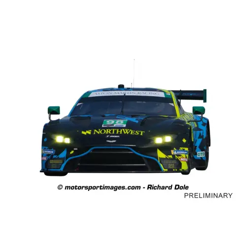 [CA27783] Aston-Martin Vantage GT3 (Northwest, No.98) Rolex 24H - Carrera Evolution 27783 - I 1/32 - Analogique