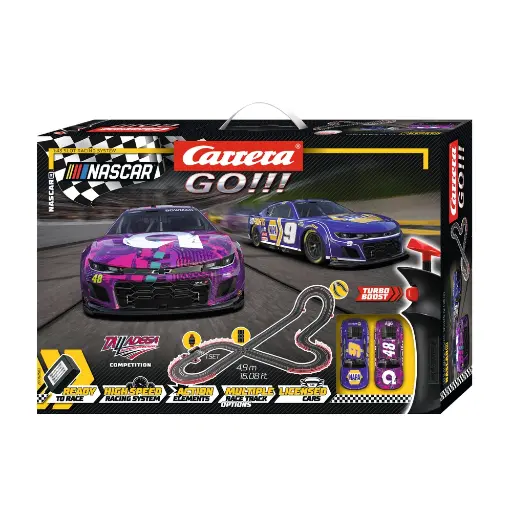 [CA62582] Circuit Carrera GO!!! 62582 Nascar Talladega - Carrera CA62582 - 1/43