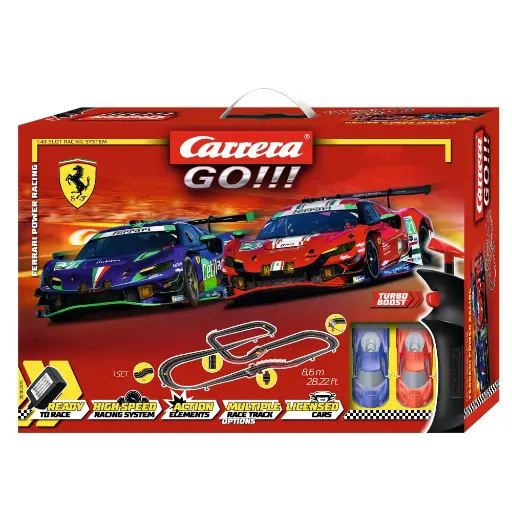 [CA62575] Coffret Ferrari Power Corsa - Carrera 62575 - 1/43