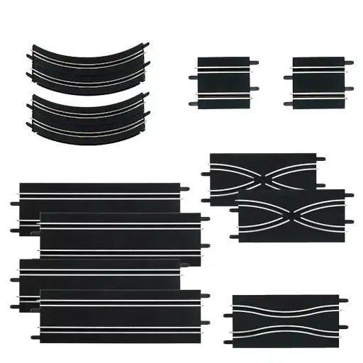 [CA61601] Pack de 11 voies - Set d'extension 2 - Carrera GO!!! 61601 - 0 1/43