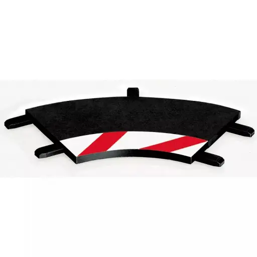 [CA20551] 3 bordures intérieures courbées radius 1 60° - Carrera 20551 - 1/24