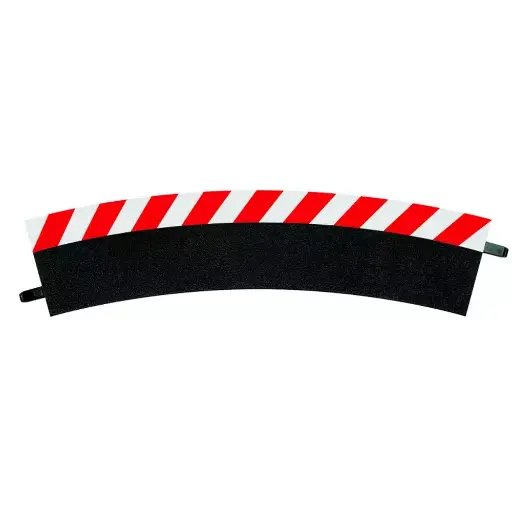 [CA20563] 6 Bordures extérieures courbe 3/30° - Carrera 20563 - 1/24