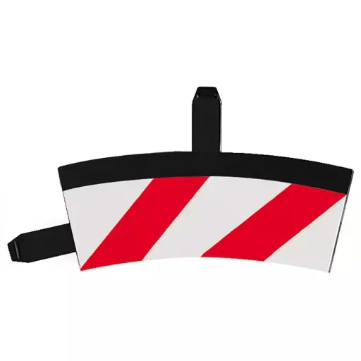 [CA20569] 6 Accotements intérieurs pour virage relevé 1/30° - Carrera 20569 - 1/24