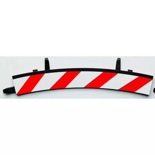 [CA20595] 6 Accotements intérieurs pour virage relevé 3/30° - Carrera 20595 - 1/24