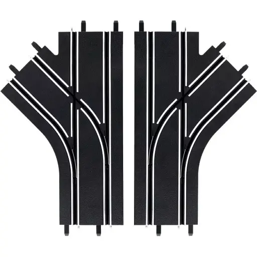 [CA61618] 2 Aiguillages mécaniques gauche/droite - Carrera GO!!! 61618 - 0 1/43