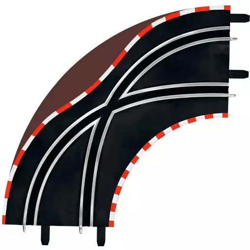 [CA61655] 2 Virages avec croisements 1/90° - Carrera GO!!! 61655 - 0 1/43