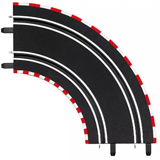 [CA61603] 2 Voies courbes 1/90° - Carrera GO!!! 61603 - 0 1/43