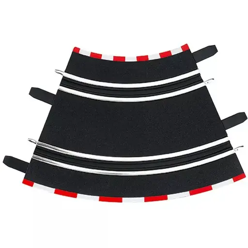 [CA61611] 4 Voies courbes 1/45° - Carrera GO!!! 61611 - 0 1/43