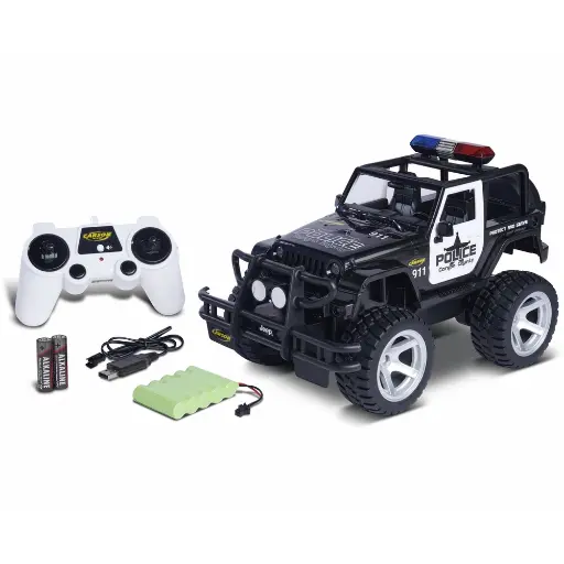 [CA500404267] Voiture radiocommande Jeep Wrangler Police - Carson 500404267 - 1/12 - 2.4GHz 100% RTR