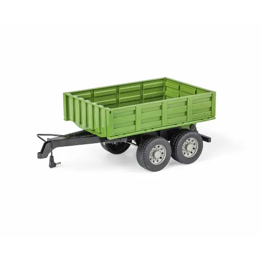 [CA500907660] Remorque pour tracteur RC - Vert - Carson 500907660 - 1/16