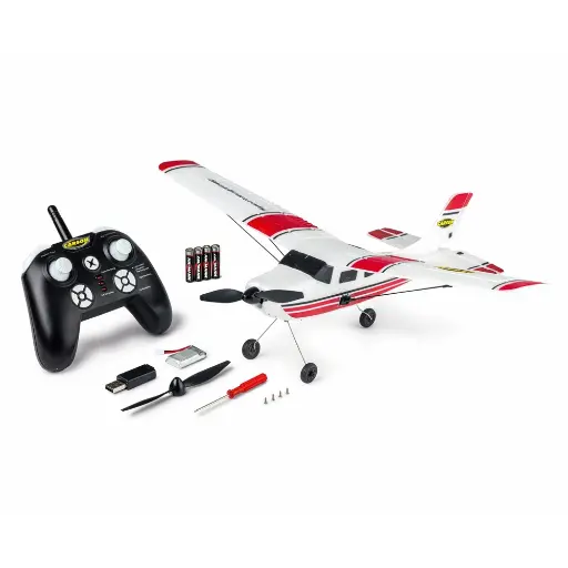 [CA500505033] RC Sportflugzeug 2.4 G 100% RTR rouge - Carson 500505033