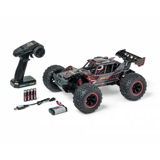 [CA500404255] Buggy Offroad Fighter Cage Rouge - Carson 500404255- 1/10