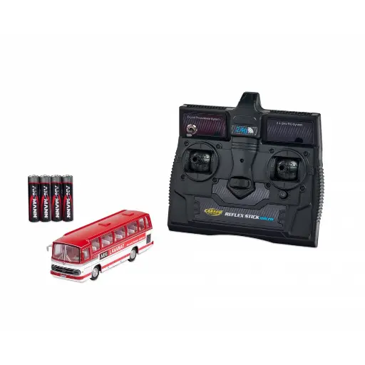 [CA500504144] Omnibus Mercedes Benz O 302 rouge  - Carson 500504144 - 1/87