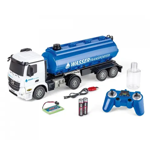[CA500907665] Camion Mercedes-Benz Arocs transporteur d'eau 100% RTR - Carson 500907665 - 1/26