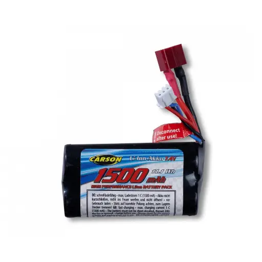 [CA500608271] Batterie 7,4V/1500mAh Batt.Li-ION T-Plug XS-Line - Carson 500608271