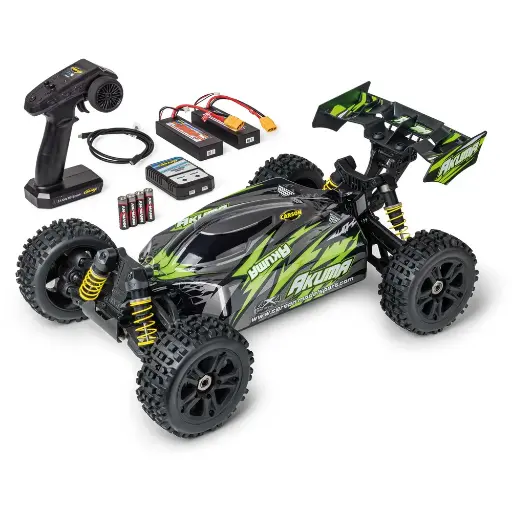 [CA500409082] Buggy Akuma 4WD 4S Brushless RTR vert - Carson 500409082 - 1/8