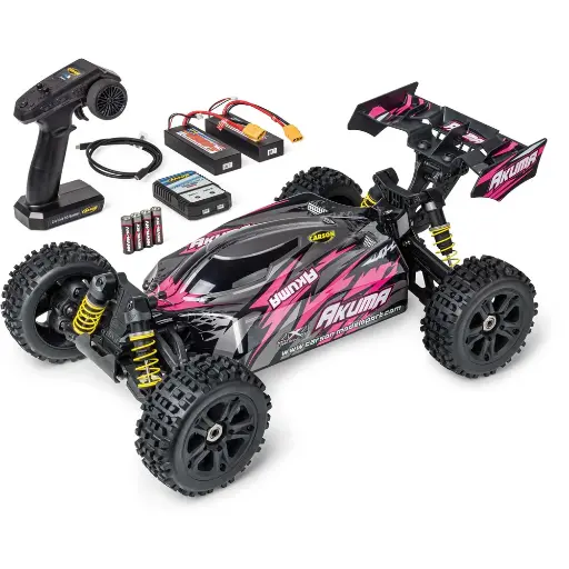 [CA500409083] Buggy Akuma 4WD 4S Brushless RTR rose - Carson 500409083 - 1/8