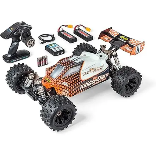 [CA500409094] King of Dirt 2.0 100% RTR orange - Carson 500409094 - 1/8