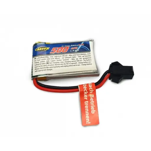 [CA500608285] Batterie LiPo 3,7V/500mAh JST idéale pour Jetski - Carson 500608285