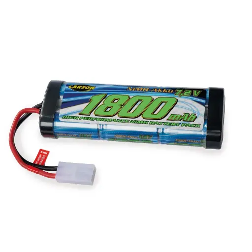 [CA500608221] Batterie NiMH 7,2V 1800mAh Race avec connecteur Tamiya - CARSON 500608221