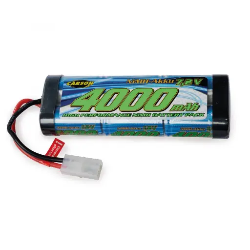 [CA500608225] Batterie NiMH 7,2V 4000mAh Race avec connecteur Tamiya - CARSON 500608225