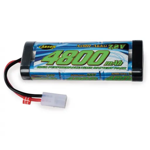 [CA500608228] Batterie NiMH 7,2V 4800mAh Race avec connecteur Tamiya - CARSON 500608228