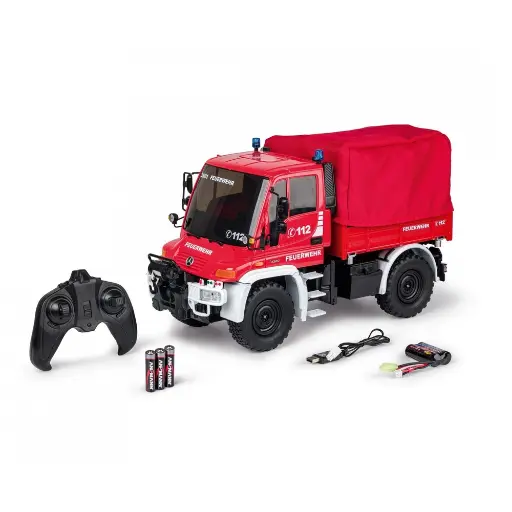 [CA500907721] Camion MB Unimog U300 Firefig.2.4G 100% RTR - Carson 500907721 - 1/12