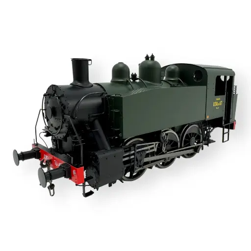 [CH030-06] Locomotive à vapeur 030 TU 47 Ouest - Chrezo 030-06 - 0 1/43 - SNCF - Analogique - EP. III