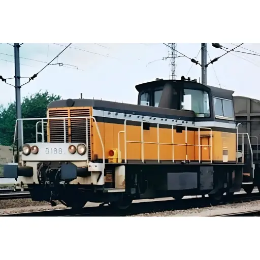 [CH80-03] Locotracteur diesel Y 8188, livrée Arzens logo Tallon, Sotteville - Chrezo 80-03 - 0 1/43 - SNCF - Ep IV - Analogique - 2R