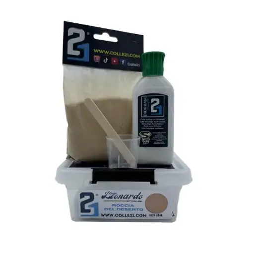 [CO176] Terre à décor LINEA LEONARDO - Colle21 - "Roccia del Deserto"