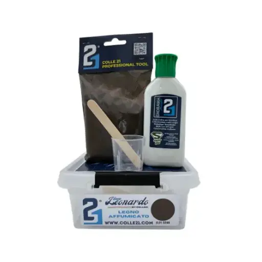 [CO190] Terre à décor LINEA LEONARDO - Colle21 - "Legno Affumicato"