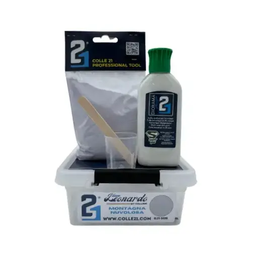 [CO206] Terre à décor LINEA LEONARDO - Colle21 - "Montagna Nuvolosa"