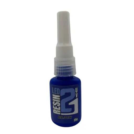 [CORESINE-LEDUV-BLACK] Colle Résine LED UV Noire - Colle21 - 25mL