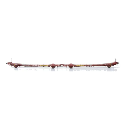 [DK873102] Wagon plat couplé Laads 800B spécial transport de véhicules - Dekas DK873102 - HO 1/87 - DB AG - Ep V - 2R