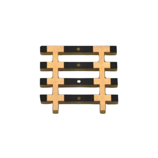 [RMSV-HO-PECO-2] 2 Raccords de module simple - Distrimodel RMSV-HO-PECO-2 - HO 1/87ème