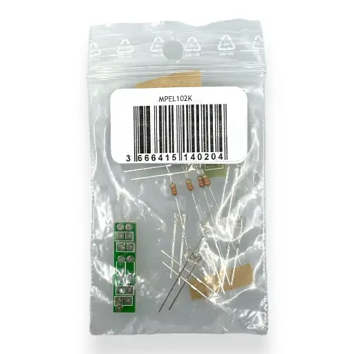 [MPEL102K] Kit éclairage LED - Distrimodel MPEL102K - pour locomotive Nez cassé 4400kW ROCO