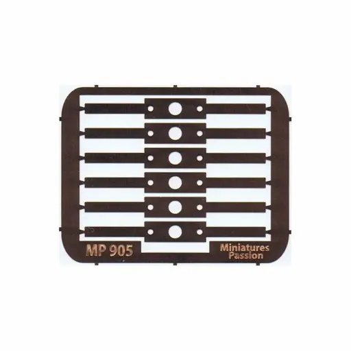 [MP905] Lamelles de contact pour engin moteur jouef (3 paires) - Distrimodel MP905