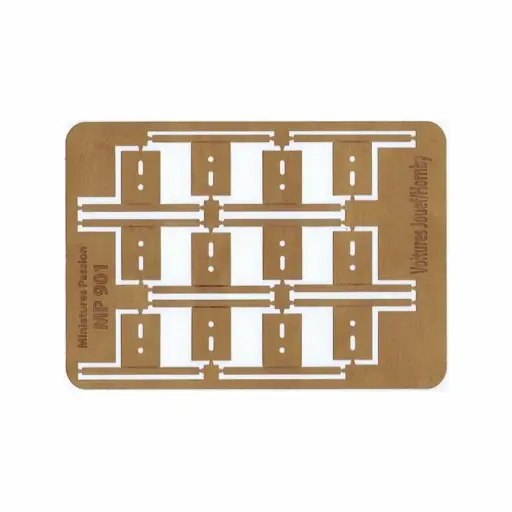 [MP901] Lamelles de contact pour voitures Hornby Jouef (6 paires) -  Distrimodel MP901 