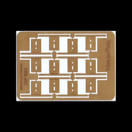 [MP901] Lamelles de contact pour voitures Hornby Jouef - MP901 - 6 paires