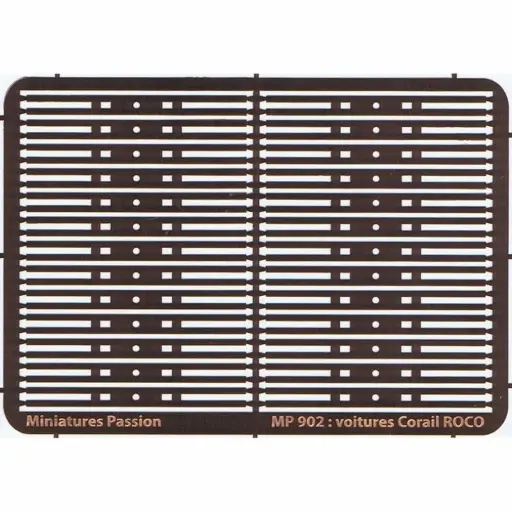 [MP902] Lamelles de contact pour voitures Roco (13 paires) - Distrimodel MP902 