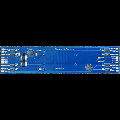 [MPPE458-22] Platine de digitalisation NEM 658 PLuX 22 - Distrimodel MPPE458-22 - Pour Sybic Jouef Rivarossi