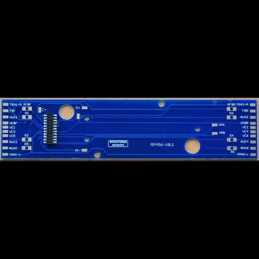 [MPPE456-22] Platine de digitalisation NEM 658 PLuX 22 - Distrimodel MPPE456-22 - Pour Sybic châssis bi-bloc Jouef