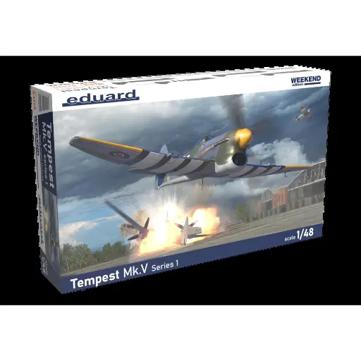 [ED84195] Avion de combat Britannique - Tempête Mk.V - Eduard Plastic Kits 84195 - 1/48