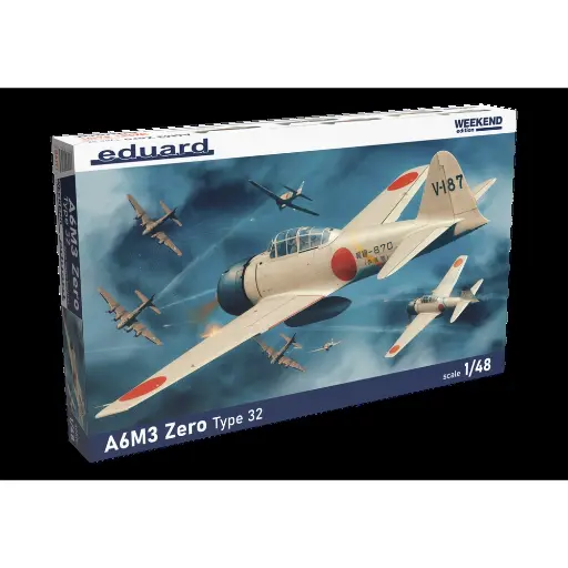 [ED84191] Avion de combat Naval Japonais - A6M3 Zéro Type 32 - Eduard Plastic Kits 84191 - 1/48