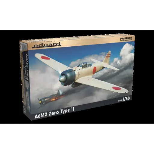 [ED82211] Avion Naval Japonais - A6M2 Zéro Type 11 - Eduard Plastic Kits 82211 - 1/48