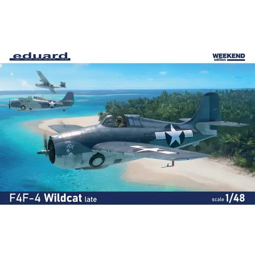 [ED84204] Avion F4F-4 Wildcat late - Eduard Plastic Kits 84204 - 1/48